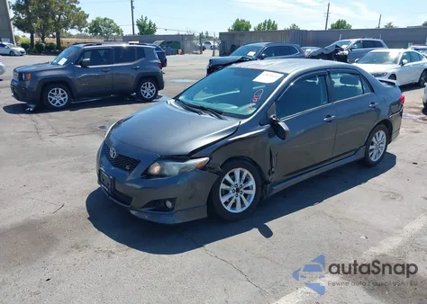 2010 Toyota Corolla S/Le/Xle from USA, damaged, VIN 2T1BU4EE9AC477851